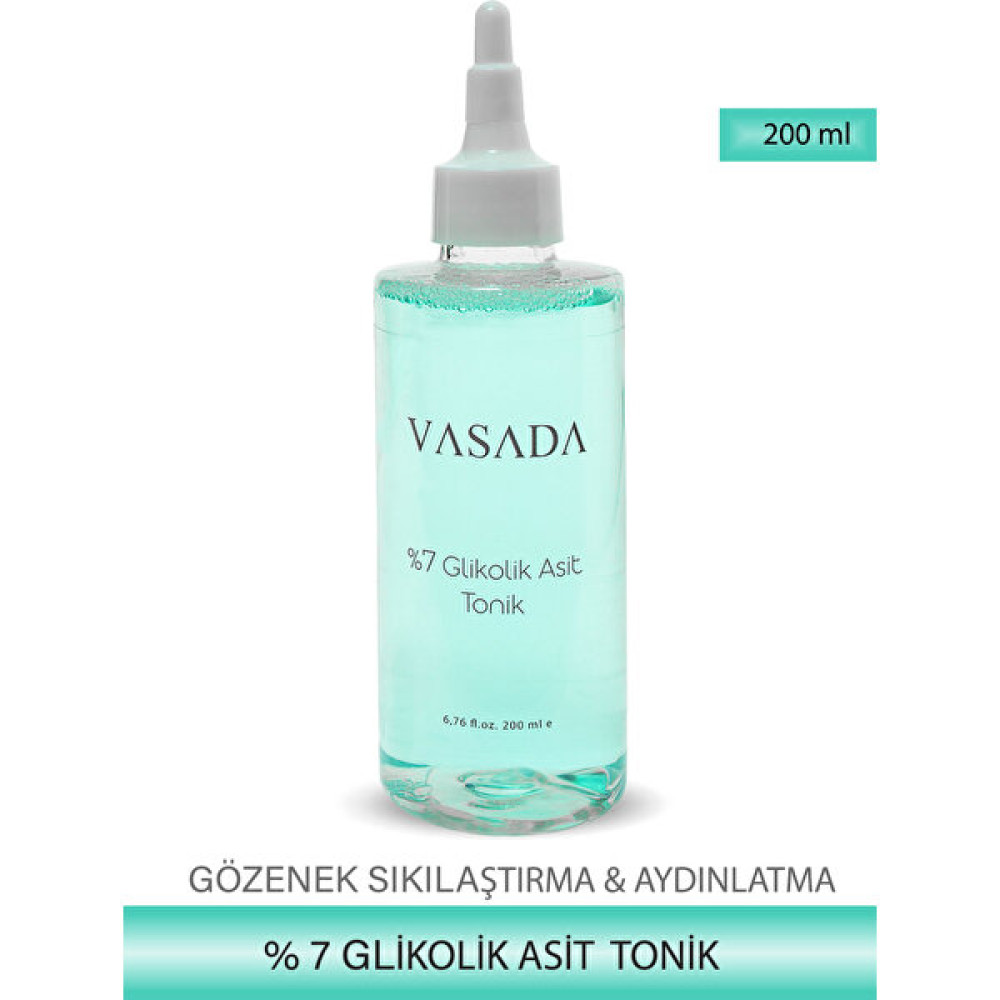 Vasada Gözenek Sıkılaştırıcı ve Aydınlatıcı Glikolik Asit Aha & Bha Tonik 200 ml Cilt Temizleme ve Peeling Fiyatı