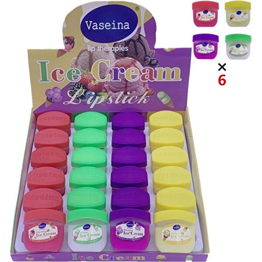 Vaseina 24 Adet 1 Kutuda Vaseina Dudak Terapisi % 100% Saf Vazelin Dudak Balsamı Uzun Ömürlü Nemlendirici Yumuşak ve Pürüzsüz Dudak Bakımı 6 OZ/168... Dudak Bakımı / Koruyucu Fiyatı