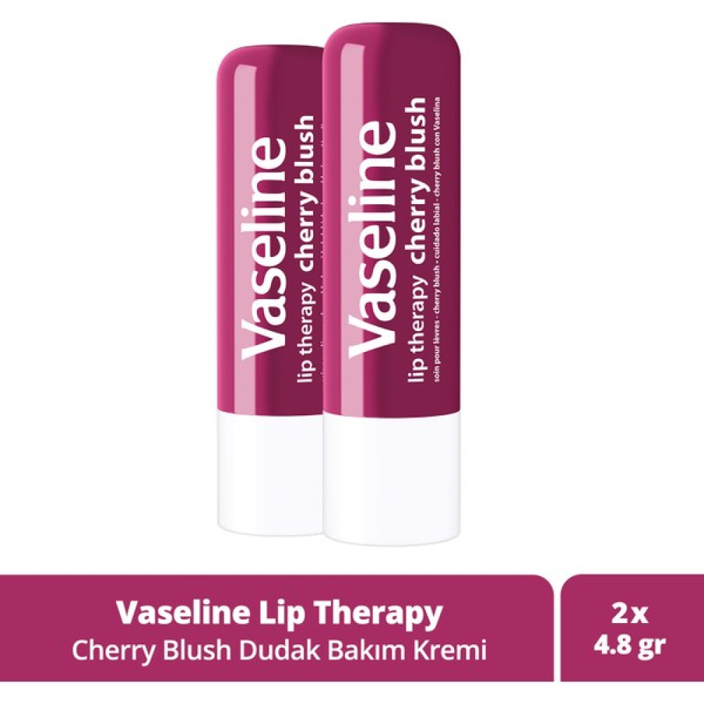 Vaseline Lip Therapy Dudak Bakım Kremi Cherry Blush 4.8 gr X2 Oto Boyaları Fiyatı