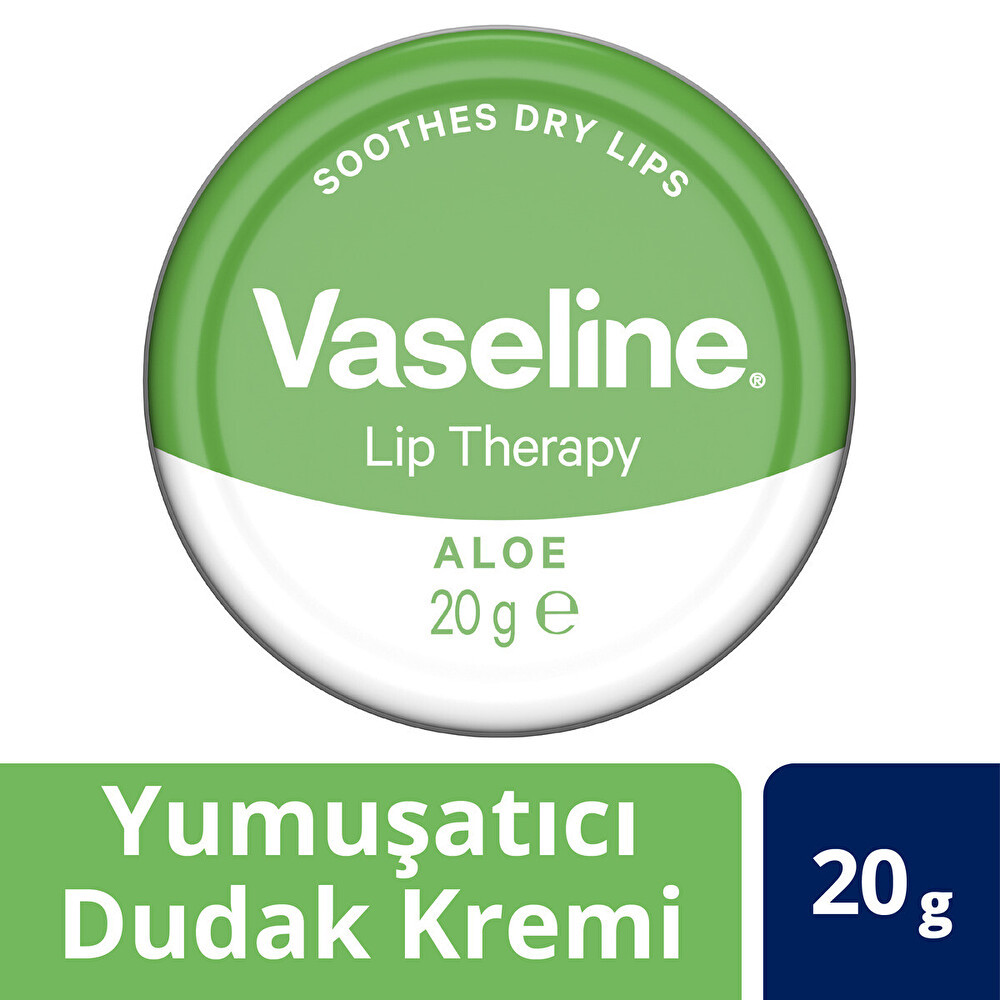Vaseline Lip Therapy Yumuşatıcı Dudak Kremi Aloe Vera 20 Gr Dudak Bakımı / Koruyucu Fiyatı