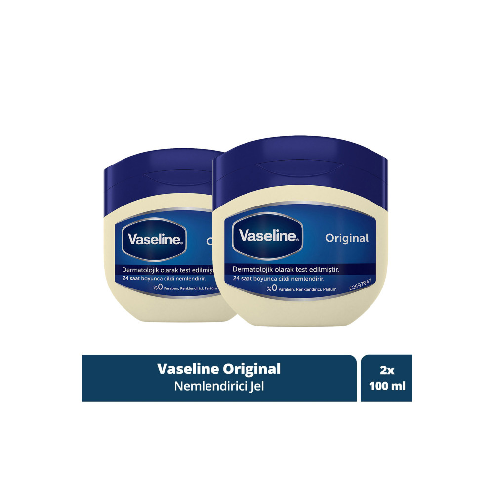 Vaseline Nemlendirici Jel Original 100 ml X 2 Vücut Losyonu ve Nemlendiricileri Fiyatı