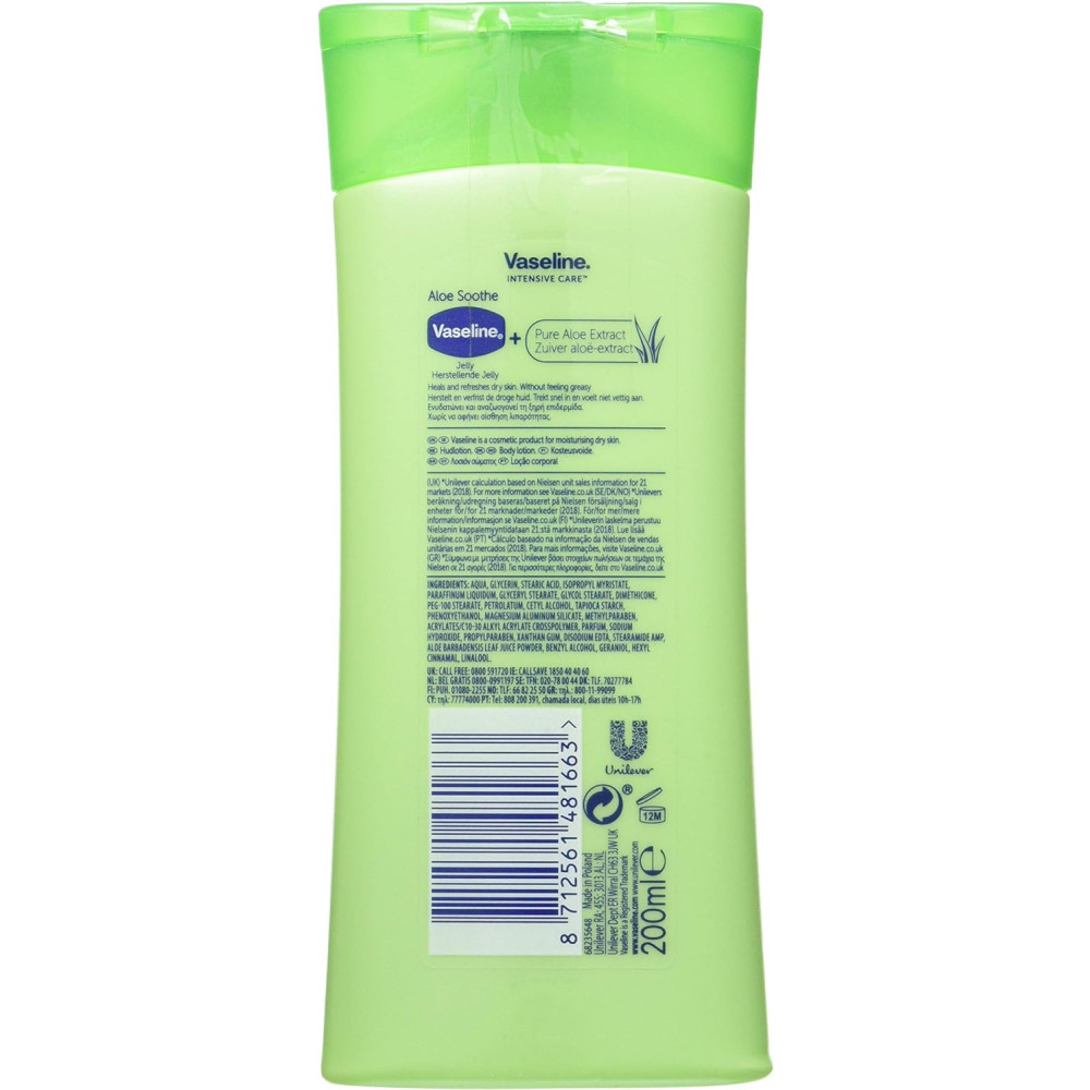 Vaseline Nemlendirici Losyon 200 ml Aloe Vera