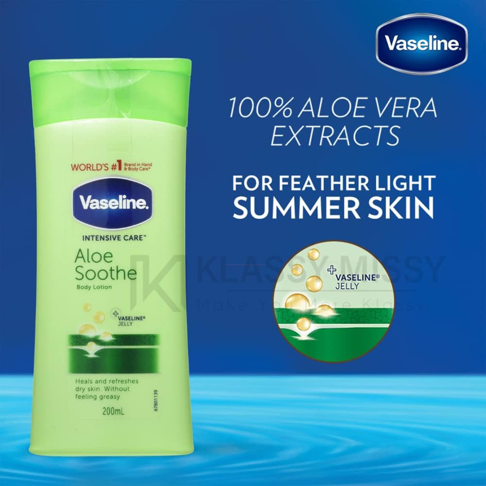 Vaseline Nemlendirici Losyon 200 ml Aloe Vera
