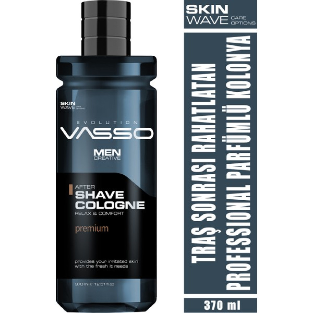 Vasso Tıraş Sonrası Ferahlatıcı Profesyonel Parfümlü Kolonya - Vasso Men Premium 370 ml 8699216347478 Tıraş Sonrası Bakım Fiyatı