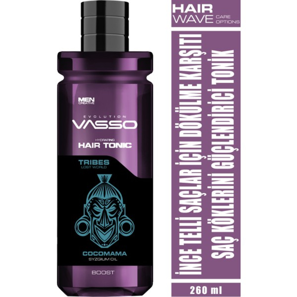 Vasso Zayıf Ince Telli Saçlar Için Dökülme Karşıtı Saç Köklerini Tonik Cocomama Hair 260 ml 8699216349052 Saç Bakım Maskeleri & Serumlar & Spreyler Fiyatı