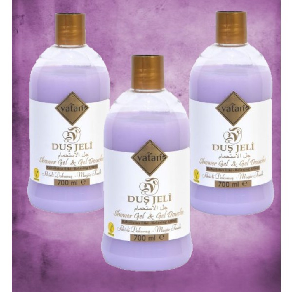 Vatan Duş Jeli Sihirli Dokunuş 700 ml 3 Adet Paket Oto Boyaları Fiyatı
