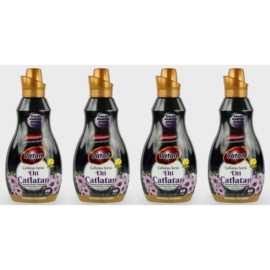 Vatan Elti Çatllatan Konsantre 1440 ml 60 Yıkama 4 Adet - 1,44 lt Yumuşatıcı Fiyatı