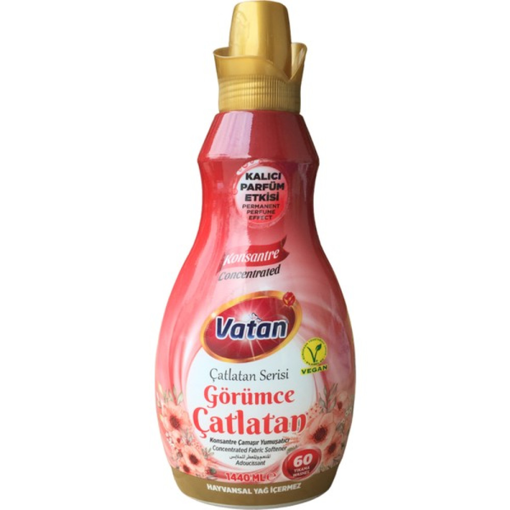 Vatan Görümce Çatlatan Konsantre Çamaşır Yumuşatıcı 1440 ml - 1,44 lt Yumuşatıcı Fiyatı