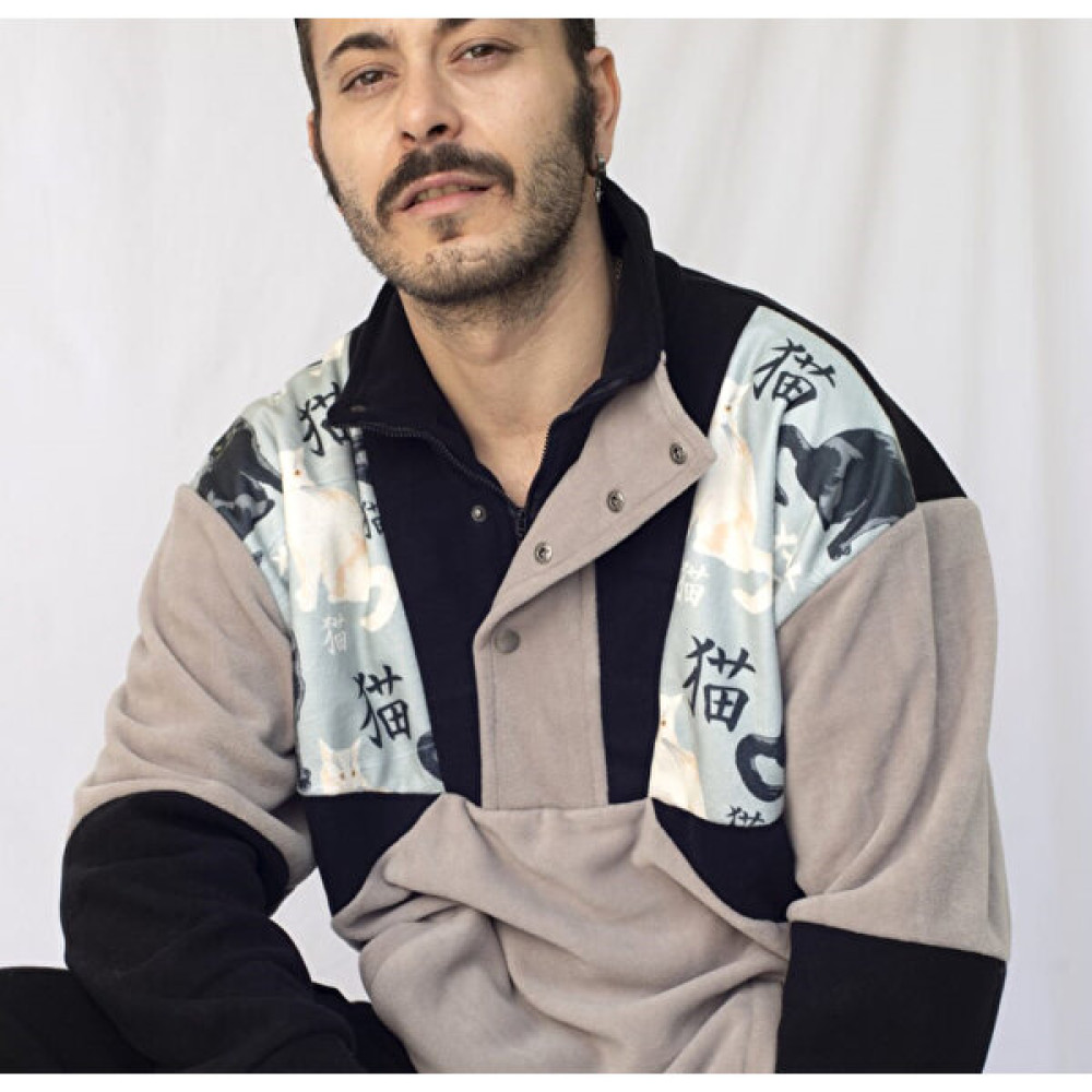 Vatkalimon Kadın Erkek Yarım Fermuarlı Polar Sweatshirt Erkek Sweatshirt Fiyatı