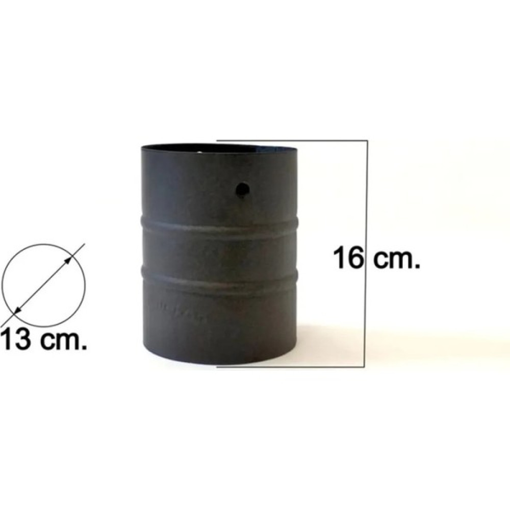 Vav Mühendislik 16 cm Mat Siyah Emaye Soba Borusu (Şömine Için Uygun) 1.kalite Diğer Fiyatı