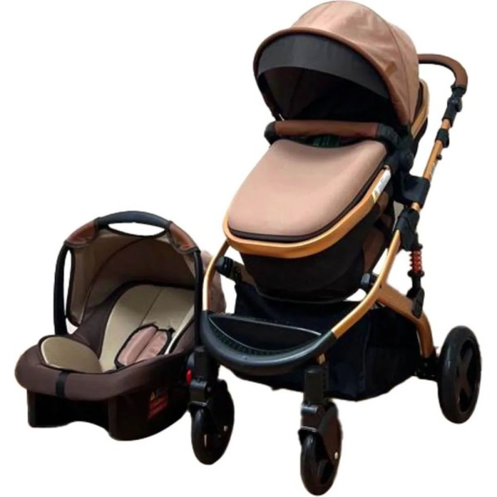 Vavbaby Pro Max Travel Sistem Bebek Arabası - Gold Siyah - Gold - Siyah Bebek Arabası-Puset Aksesuarları Fiyatı