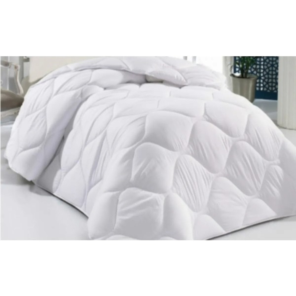 Vavey Yorgan Tek Kişilik Beyaz Baklava Desen Pamuklu Kumaş - 155 x 215 cm Yorgan Fiyatı