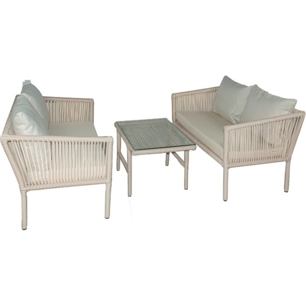 Vavrattan Berlin 2+2 Rattan Bahçe Balkon Oturma Takımı Kum Rengi Bahçe Mobilyası Takımı Fiyatı