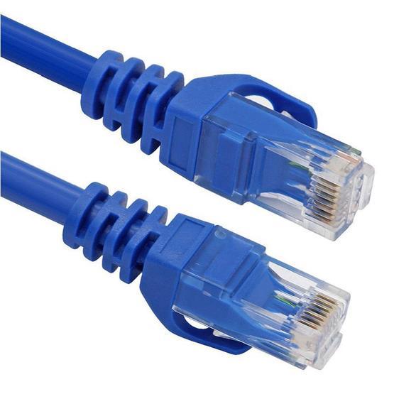 Vcom NP611B-L-5.0 Cat6 5.0MT Mavi Utp Patch Kablo