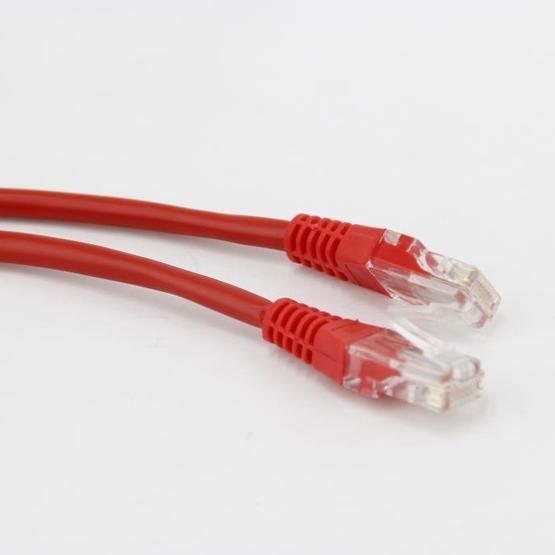 Vcom NP611B-R-1.5 Cat6 1.5MT Kırmızı Utp Patch Kablo