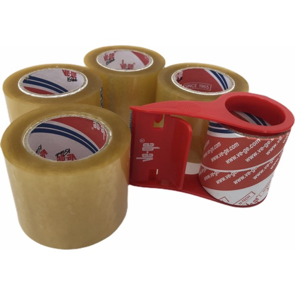 Ve-Ge Koli Bandı 4'lü ve Bant Makinası 48 mm x 40 mt Ofis Malzemeleri Fiyatı