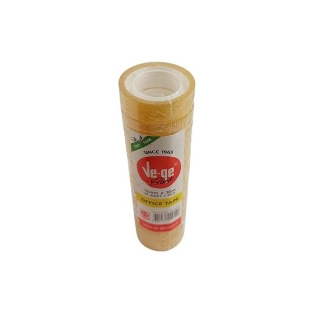 Ve-ge Selefon Bant Offıce Tape 12x10 ( 12 Li Paket) Bant Makinesi Fiyatı