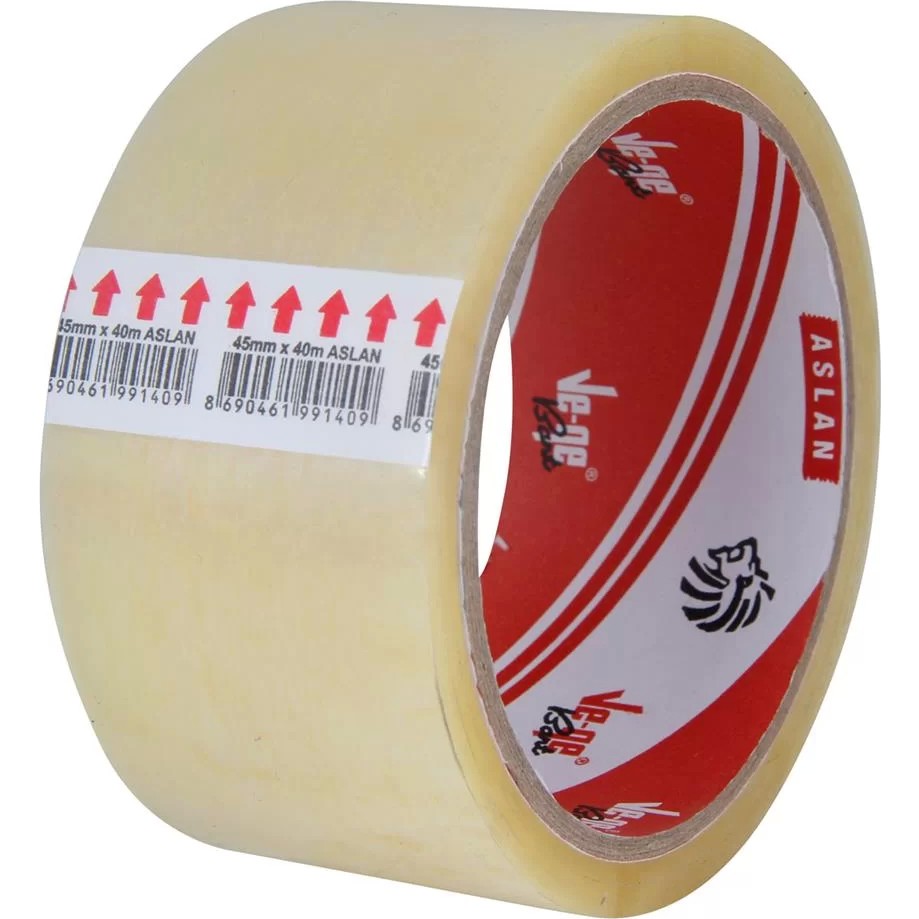 Ve-Ge Vege 45X40 Şeffaf Koli Bandı ( Aslan ) Diğer Fiyatı