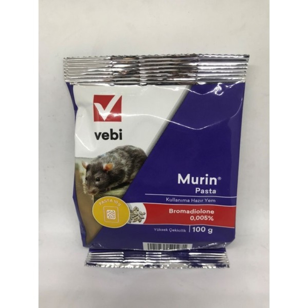 Vebi Draker Murin Pasta Fare Öldürücü 100 gr Sinek-Kene-Haşere Kovucu Fiyatı