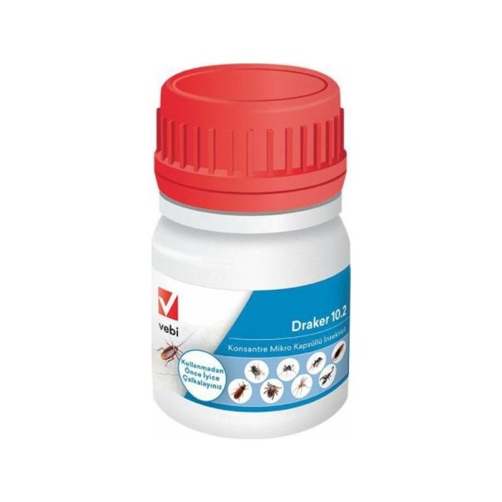 VEBİ Haşere Öldürücü Draker 10.2 cs 50 ml Sinek-Kene-Haşere Kovucu Fiyatı