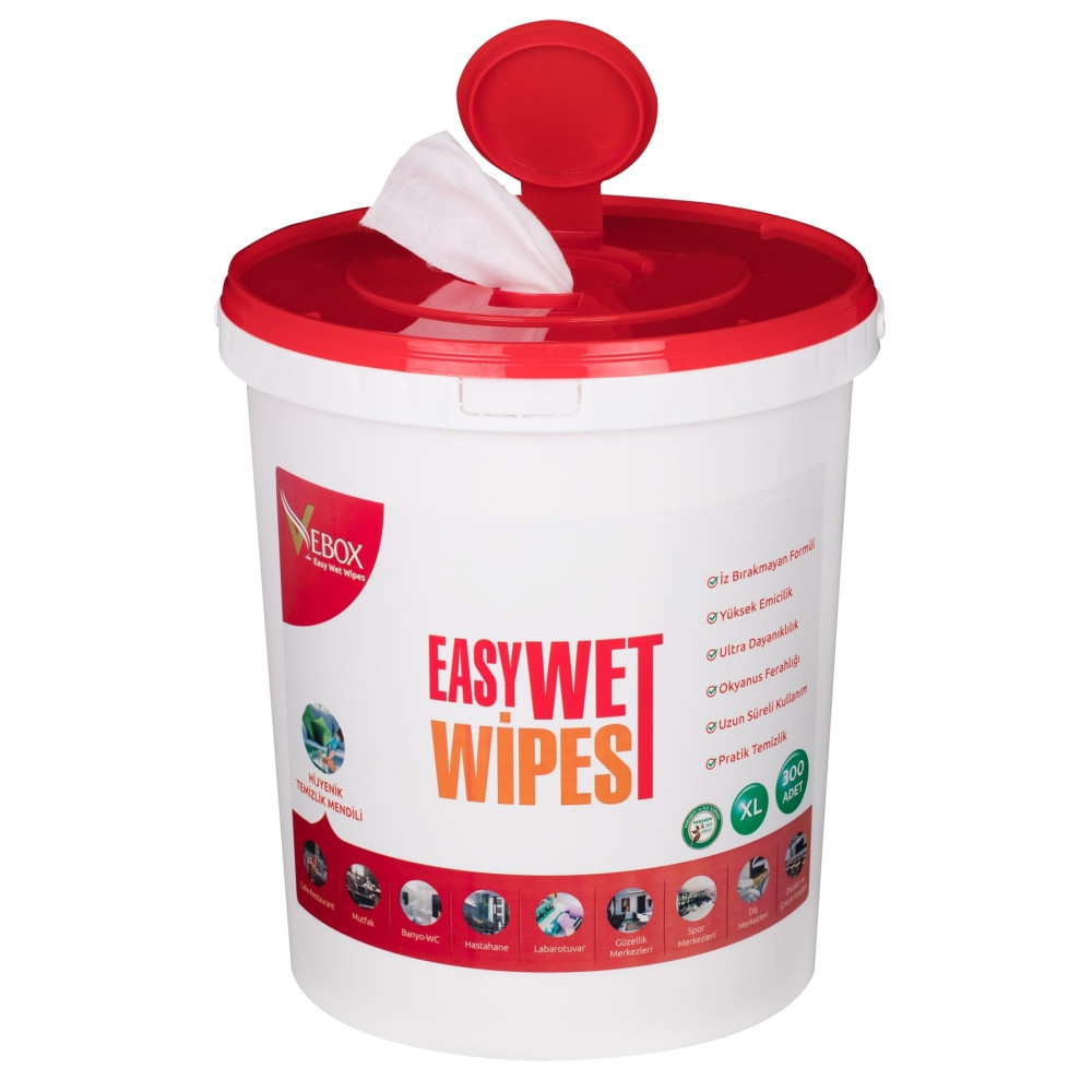 VEBOX Easy Wet Wipes Islak Kova Mendil Islak Mendil Fiyatı