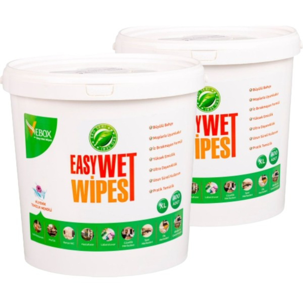 Vebox Easy Wet Wipes Kova Islak Mendil Büyülü Bahçe Kokulu Eko 2'li 600 Adet Bebek Bakım Fiyatı