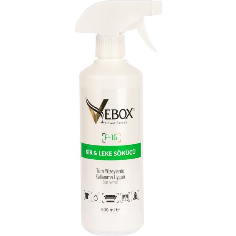 Vebox F16 Kir ve Leke Sökücü 500 ml Çamaşır Yıkama Fiyatı