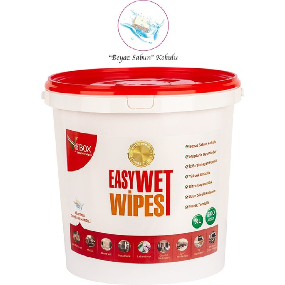 Vebox Vebox easy Wet Wipes Islak Kova Mendil Beyaz Sabun Kokulu 300'LÜ Bebek Bakım Fiyatı