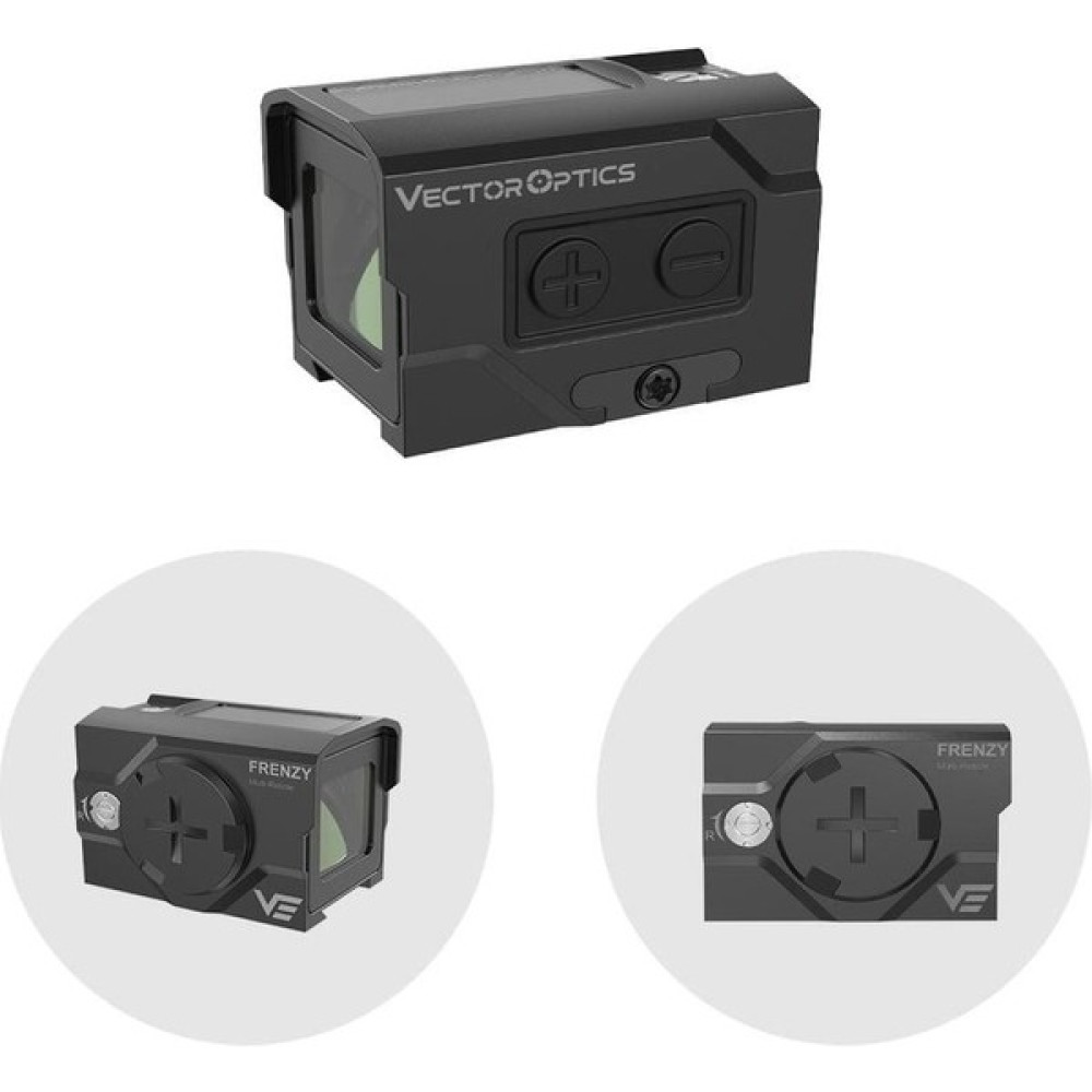 Vector Optics Frenzy Plus 1X18X20 Enclosed Sight Solar Power Multi-Artıkıl Nişangah Dürbünler Fiyatı