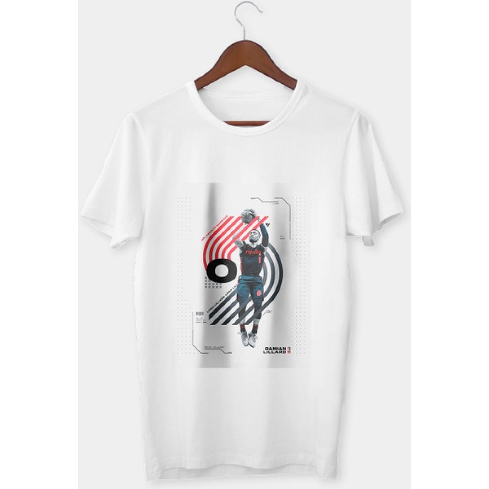 Vectorwear Damian Lillard Basketbol Çocuk T-Shirt Erkek Çocuk T-shirt Fiyatı