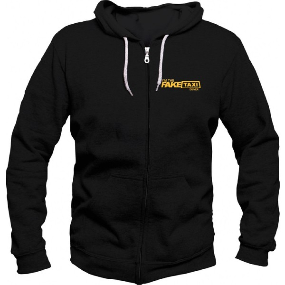 Vectorwear Fake Taksi Fermuarlı Kapuşonlu Unisex Sweatshirt Erkek Sweatshirt Fiyatı