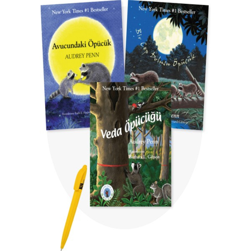 Veda Öpücüğü - Bir Cep Dolusu Öpücük - Avucundaki Öpücük 3 Kitap – Audrey Penn Çocuk Masal Fiyatı