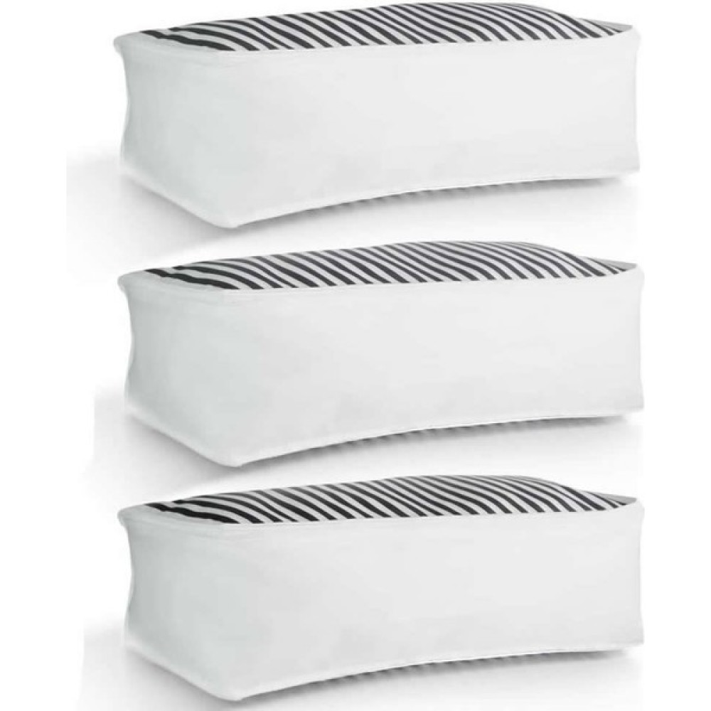 Vedsey 3'lü Set Baza Altı Düzenleyici Küçük Boy Hurç Lacivert Çizgili 50x25x20 Cm Hurç Fiyatı