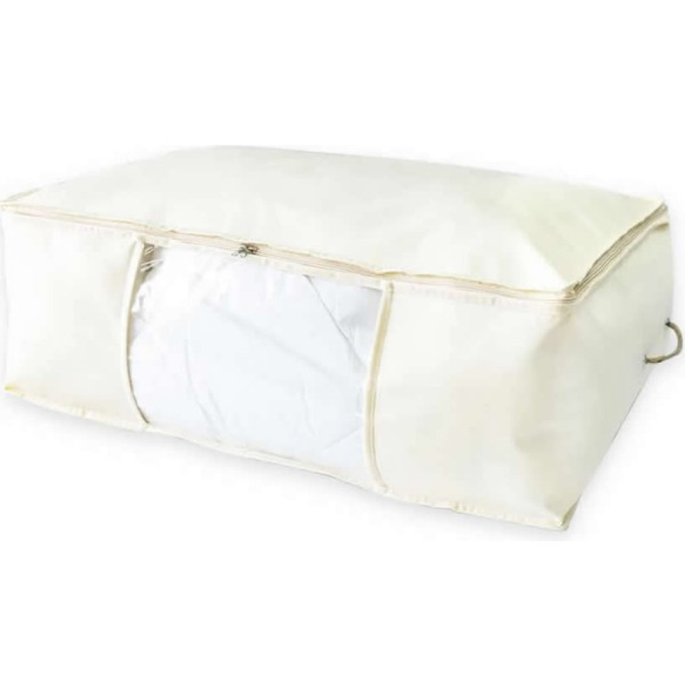 Vedsey Baza Altı Düzenleyici Pencereli Büyük Boy Hurç Krem 70X50X25 cm Hurç Fiyatı
