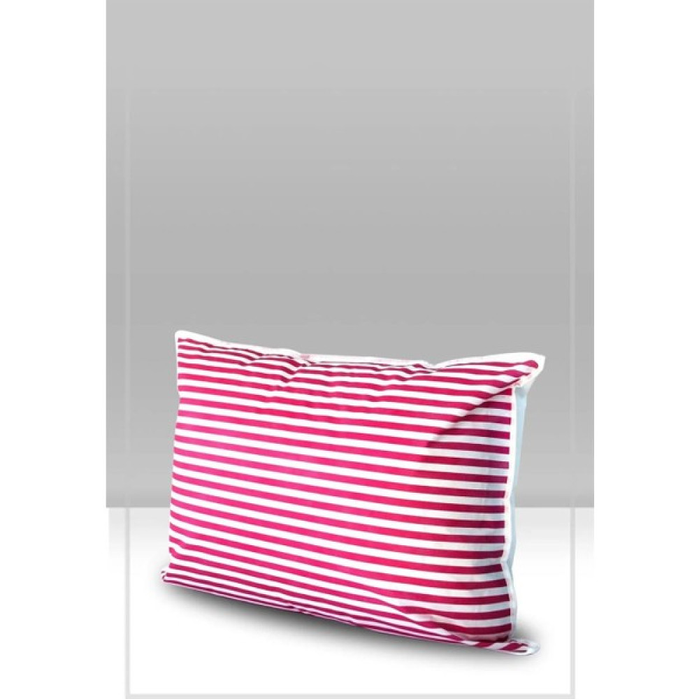 Vedsey Yastık Düzenleyici Hurç Pembe Çizgili 50x70 Cm - Pembe - Beyaz Hurç Fiyatı