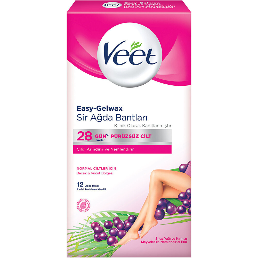 Veet Ağda Bandı Normal Ciltler İçin 12'li Ağda Ürünleri ve Makineleri Fiyatı