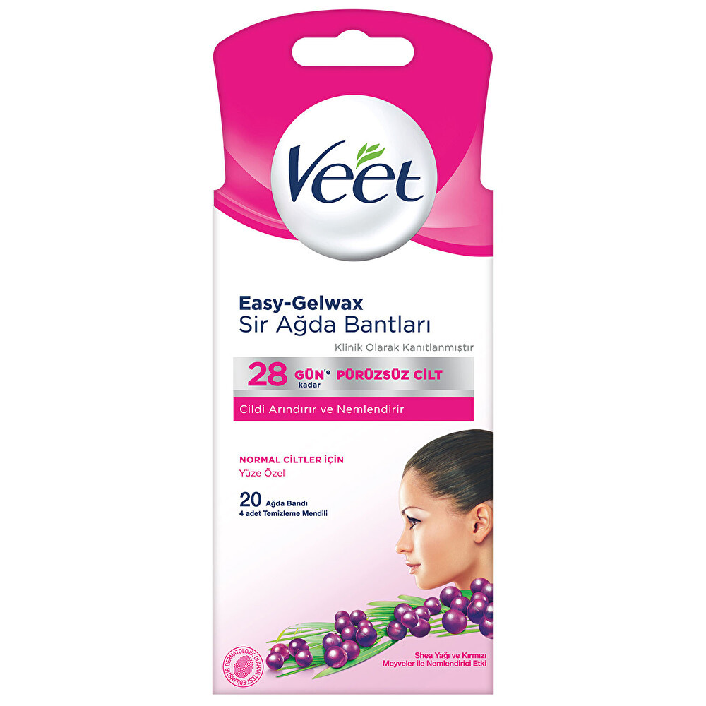 Veet Ağda Bandı Yüz Bölgesi İçin 20'li Ağda Ürünleri ve Makineleri Fiyatı