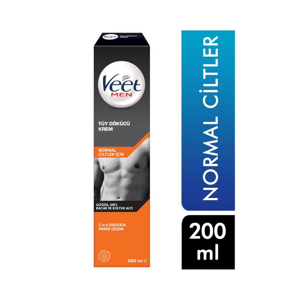 Veet Erkek Tüy Dökücü Krem 200 ml Normal Ciltler İçin Ağda Ürünleri ve Makineleri Fiyatı