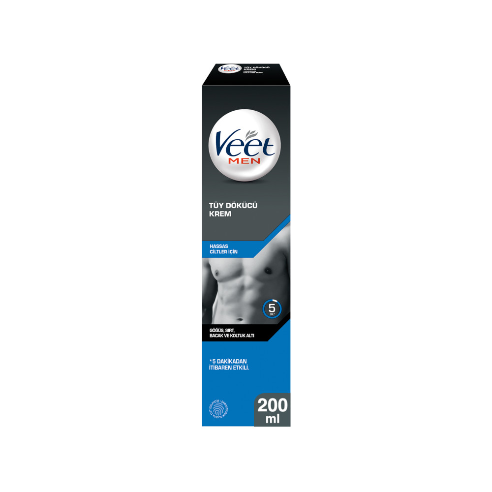 Veet Men Hassas Erkeklere Özel Tüy Dökücü Krem 200 ml Tüy Dökücüler ve Azaltıcılar Fiyatı