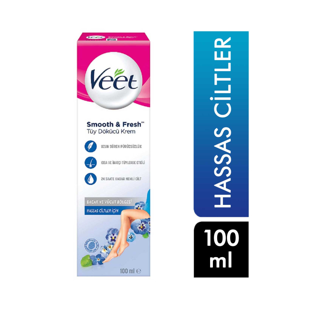 Veet Tüy Dökücü Krem 100 ml Smooth Fresh Hassas Ciltler İçin Ağda Ürünleri ve Makineleri Fiyatı