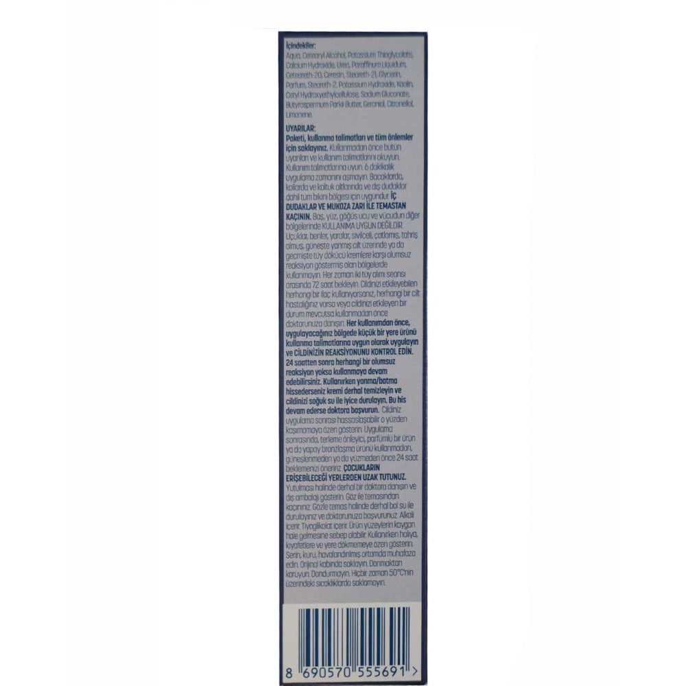 Veet Tüy Dökücü Krem 100 ml x 12'li Toptan Koli (100 ml x 6 Hassas Cil