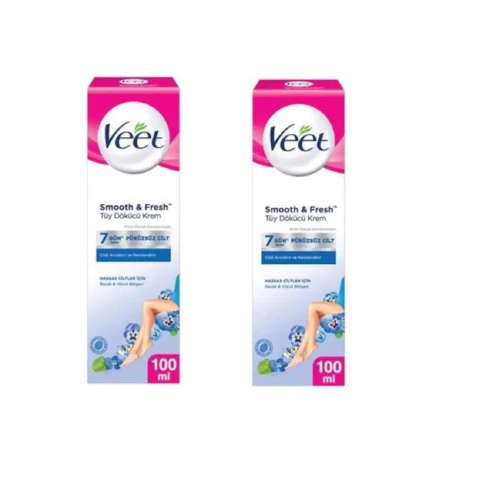 Veet Tüy Dökücü Krem Hassas Cilt 100 Ml Mavi 2Li Set Tüy Temizleme Makineleri Fiyatı
