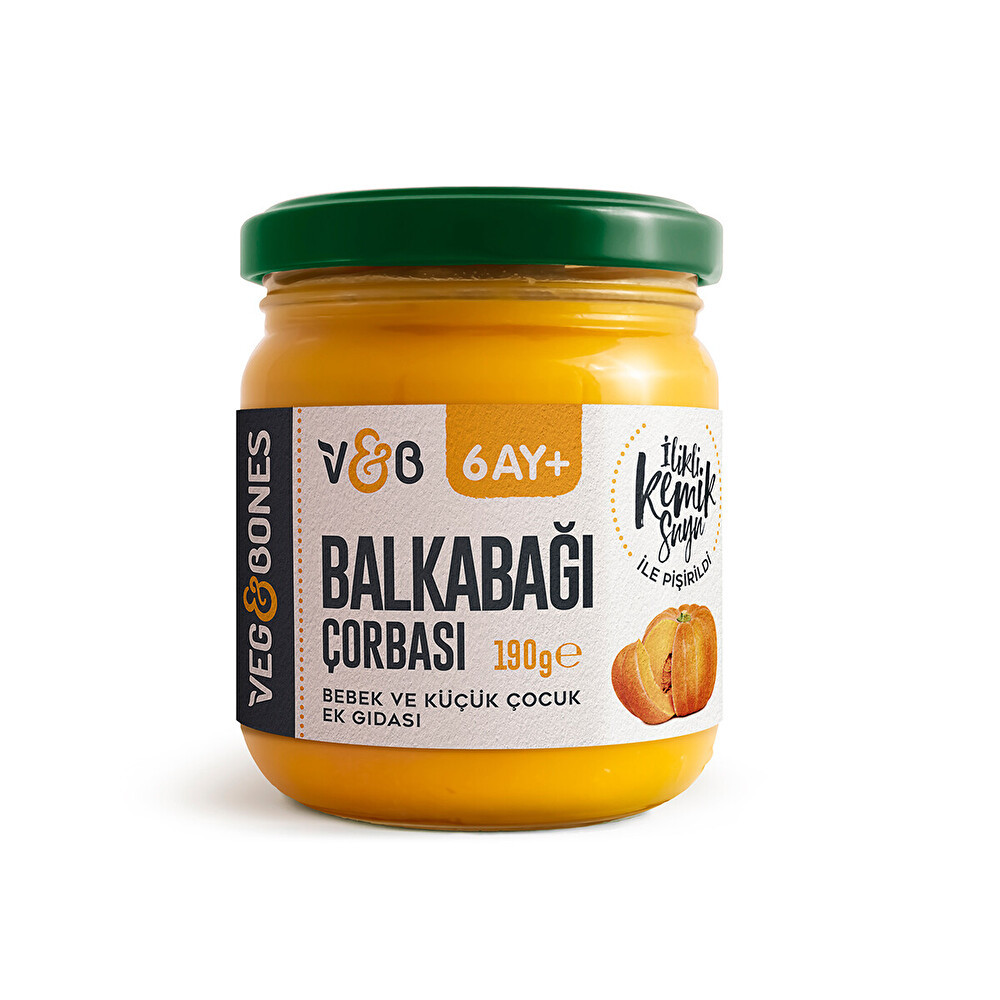 Veg & Bones Balkabağı Çorbası 190 Gr Bebek Mamaları Fiyatı