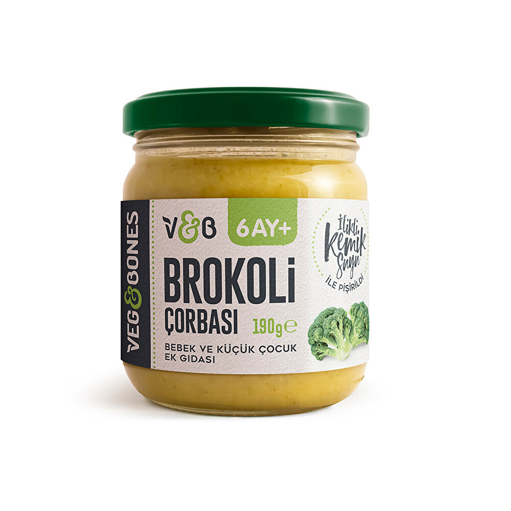 Veg & Bones Brokoli Çorbası 190 Gr Bebek Mamaları Fiyatı