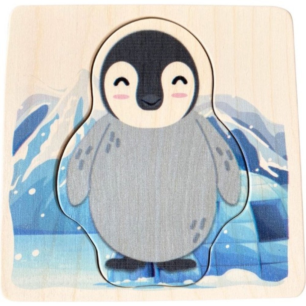 VeGa Baby&Mom Penguen Yaşam Döngüsü Ahşap Puzzle Eğitici Oyuncak Fiyatı