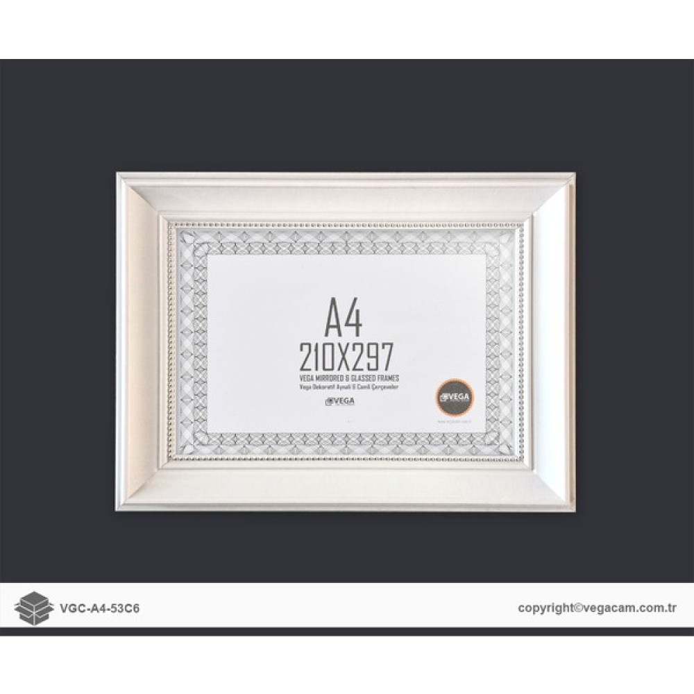 Vega Cam Diploma Sertifika Çerçevesi - -- - 23 x 33 cm Resim & Fotoğraf Çerçevesi Fiyatı