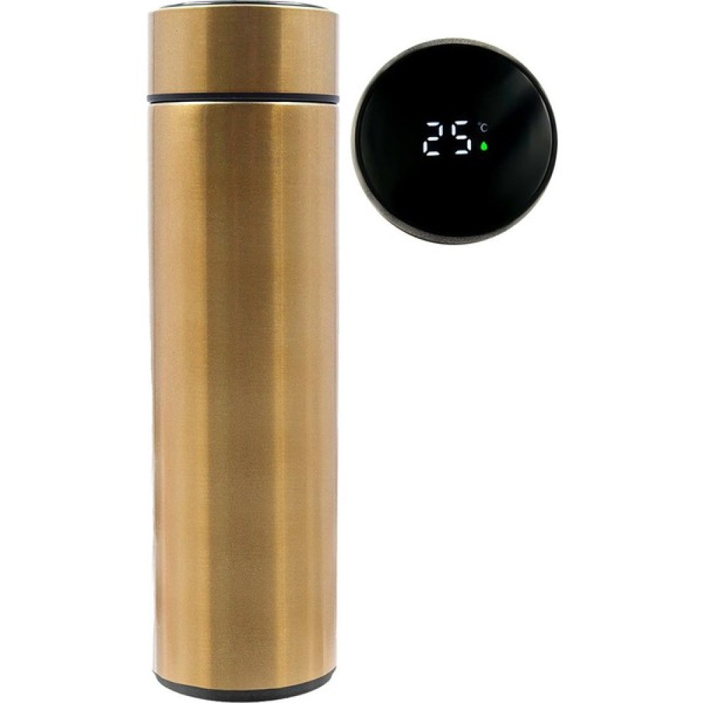 Vega Gift Shop Gold Renk Dereceli Çelik Termos - Altın Oto Boyaları Fiyatı