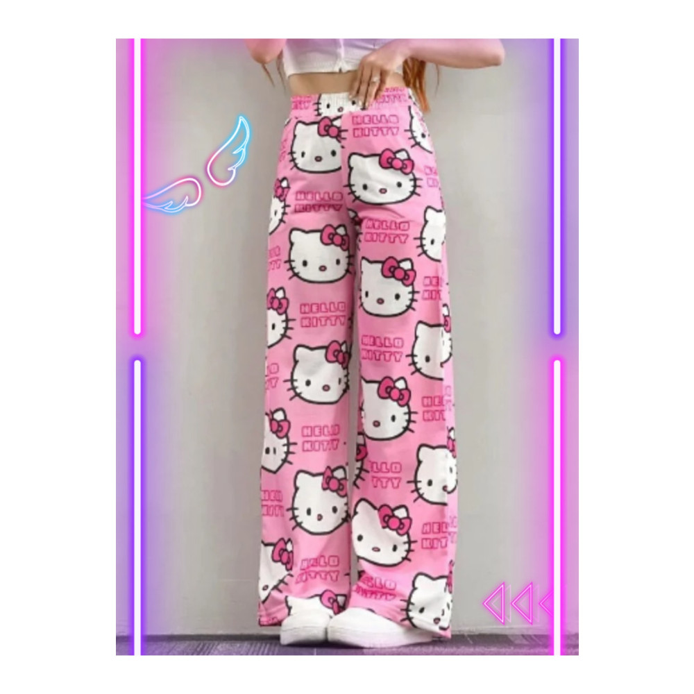 VEGA Istanbul Hello Kitty-bol Paça Eşofman Altı-pijama-pantalon XL Beden Kadın Eşofman Fiyatı