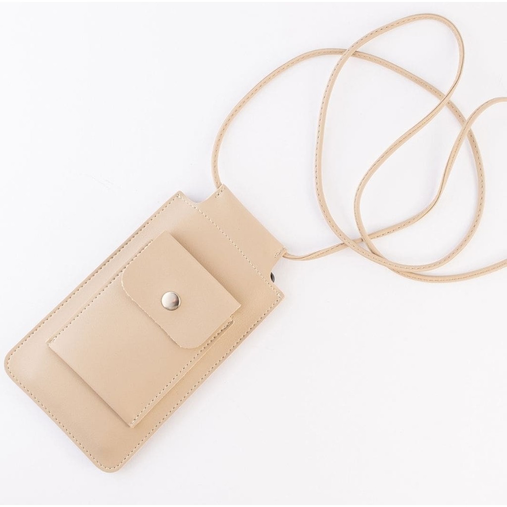 Vegan Deri Askılı Telefon Çantası – Iphone 16 ve Tüm Modellerle Uyumlu, Minimal Cepli Günlük Çanta (Krem, Siyah, Kahve, Sarı, Kırmızı, Turuncu, Mav... Cep Telefonu Fiyatı