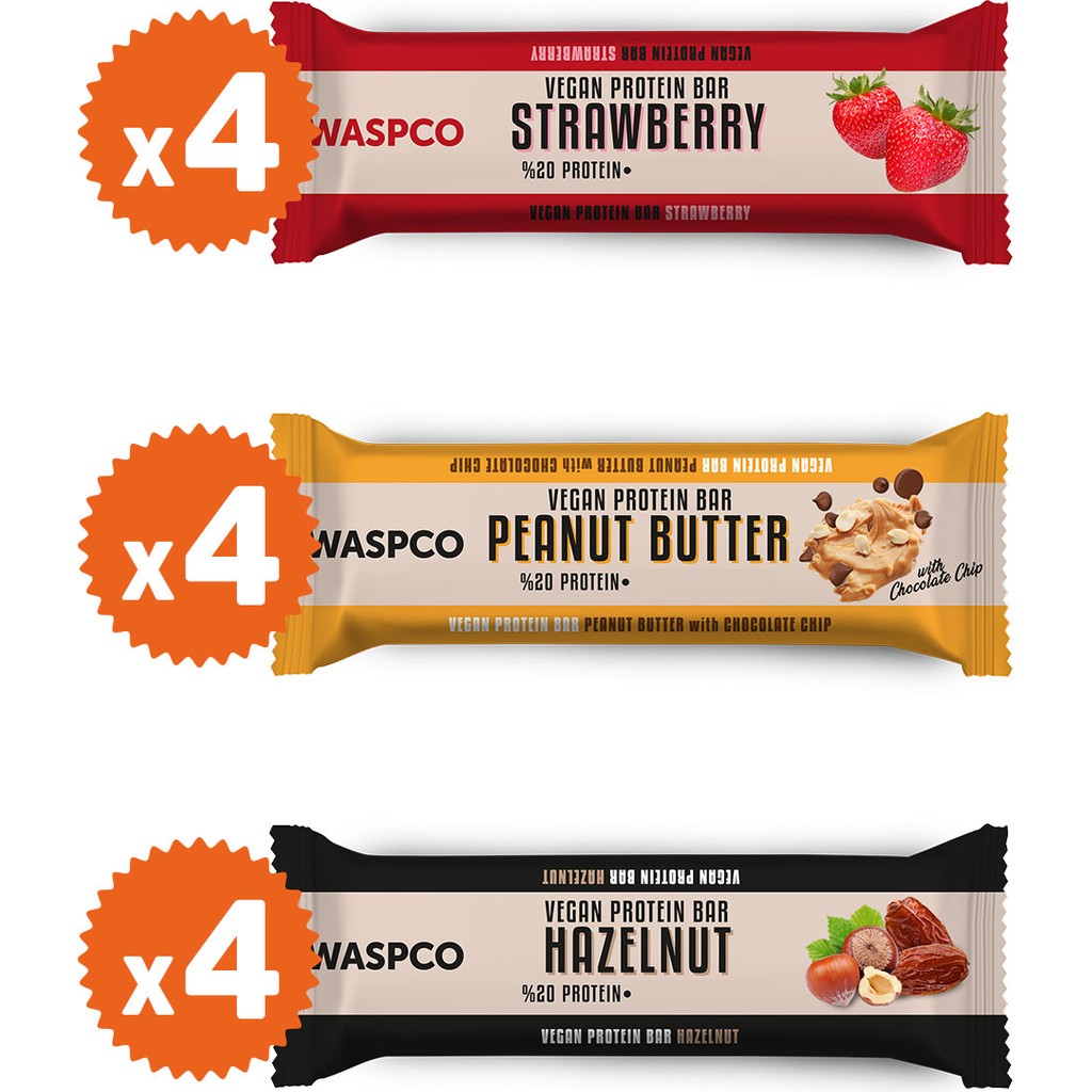 Vegan Protein Bar Karma Kutu 40g x 12 Adet (3 Çeşit) Diğer Fiyatı